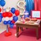 Red White Blue Balloons - 12 Inch Patriotic Tri-Color Latex Balloons